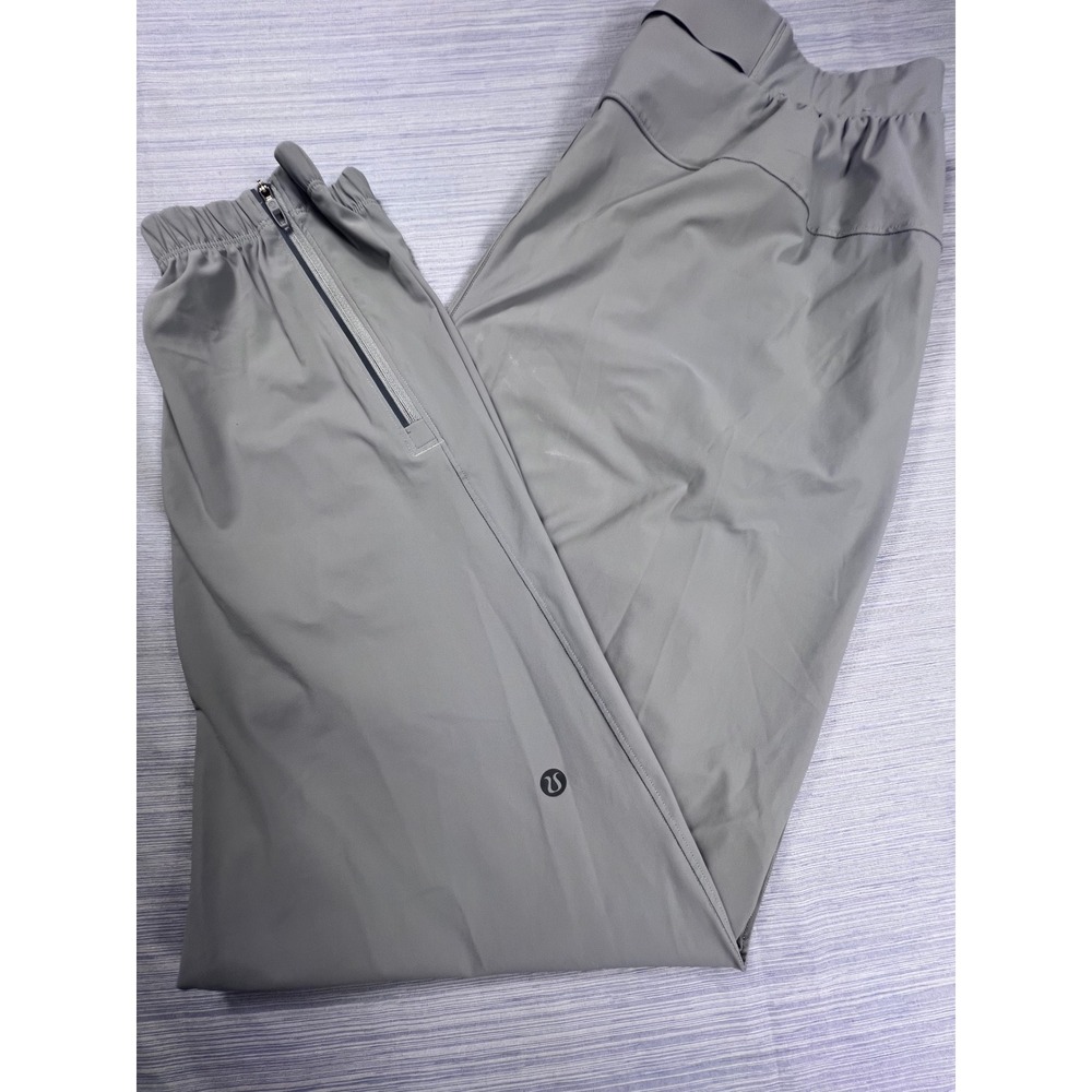 Lululemon Mens License to Train Joggers Grey Tapered Activewear Pants